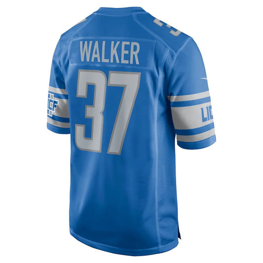 Detroit Lions #37 Doak Walker Blue Retired Player Jersey Stitched American Football Jerseys