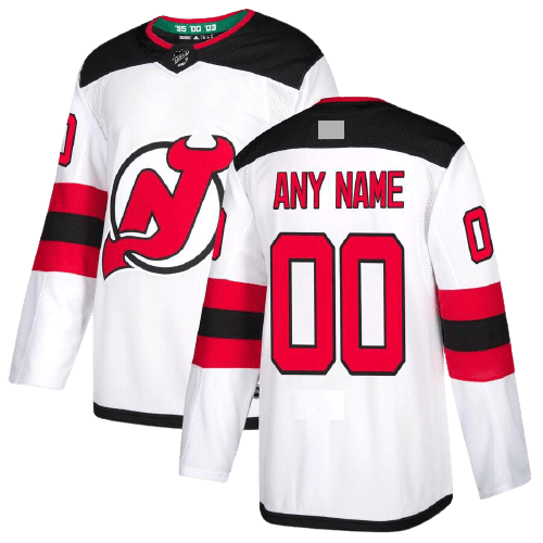 New Jersey Devils Away White Team Jersey