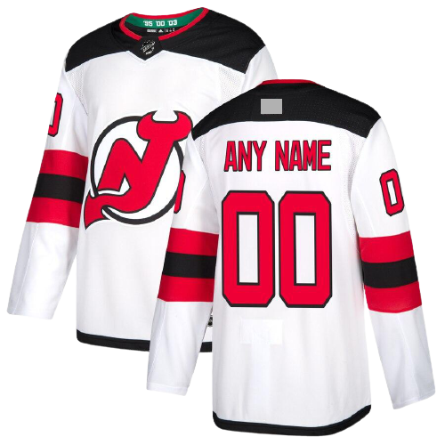 New Jersey Devils Away White Team Jersey