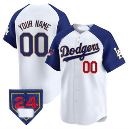 Custom Los Angeles Dodgers 2024 Spring Training Patch Vapor Premier Limited – All Stitched Baseball Jersey