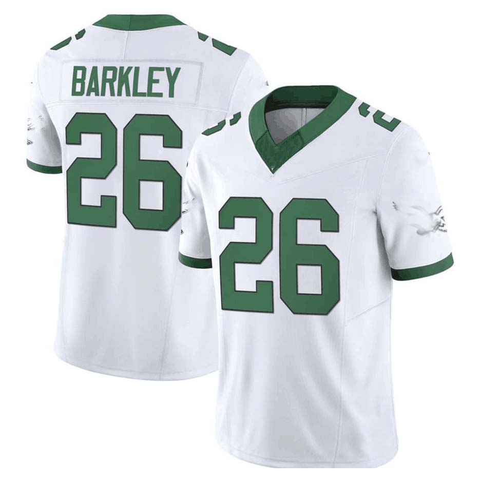 Philadelphia Eagles #26 Saquon Barkley White F.U.S.E Vapor Limited Jersey