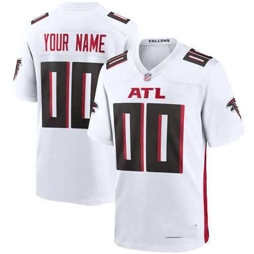 Atlanta Falcons Away White Team Jersey