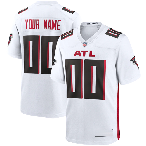 Atlanta Falcons Away White Team Jersey