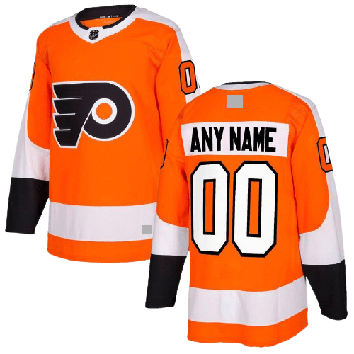 Philadelphia Flyers Home Orange Team Jersey