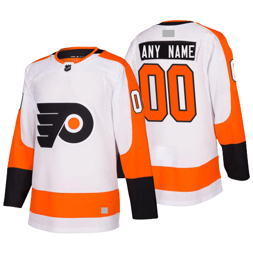 Philadelphia Flyers Away White Team Jersey