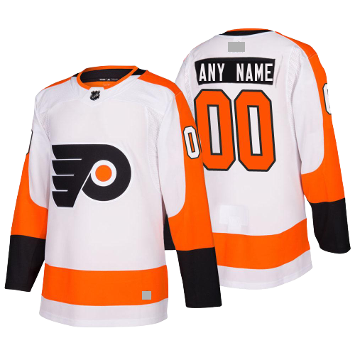 Philadelphia Flyers Away White Team Jersey