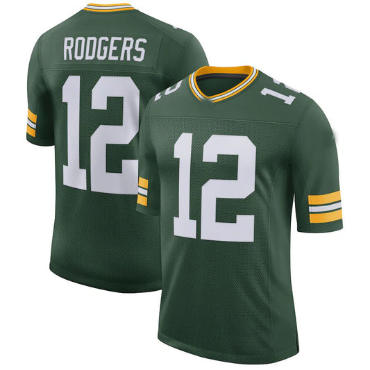 Green Bay PackersPackers #12 Aaron Rodgers Green Classic Limited Player Jersey Stitched American Football Jerseys