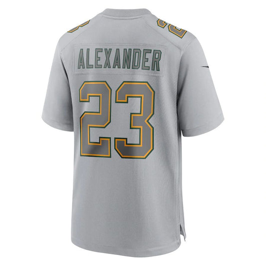 Green Bay PackersPackers #23 Jaire Alexander Gray Atmosphere Fashion Game Jersey Stitched American Football Jerseys