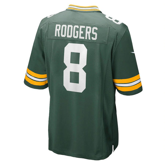 Green Bay PackersPackers #8 Amari Rodgers Green Game Jersey Stitched American Football Jerseys