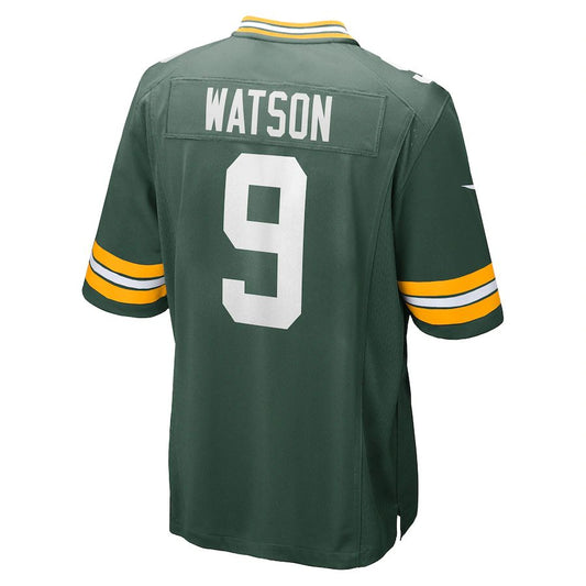 Green Bay PackersPackers #9 Christian Watson Green Game Player Jersey Stitched American Football Jerseys