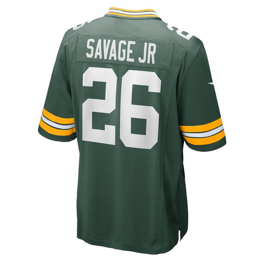 Green Bay PackersPackers #26 Darnell Savage Jr. Green Game Team Jersey Stitched American Football Jerseys