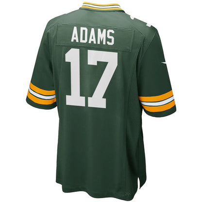 Green Bay PackersPackers #17 Davante Adams Green Team Game Jersey Stitched American Football Jerseys