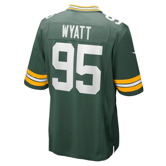 Green Bay PackersPackers #95 Devonte Wyatt Green 2022 Draft First Round Pick Player Game Jersey Stitched American Football Jerseys