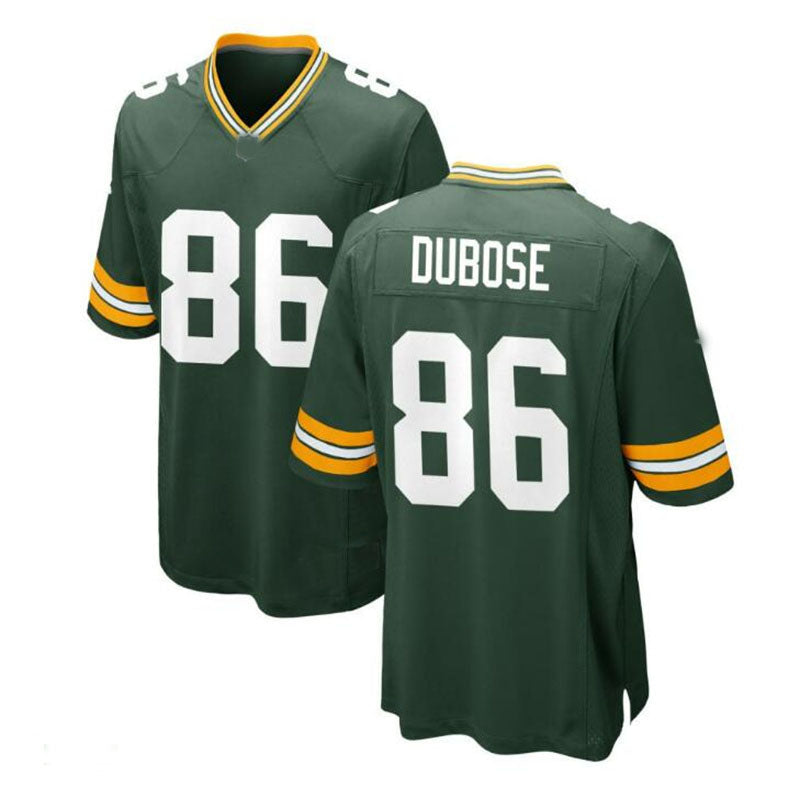 Green Bay PackersPackers #86 Grant Dubose Team Game Jersey - Green Stitched American Football Jerseys