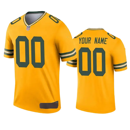 Green Bay Packers Gold Alternate Team Jersey