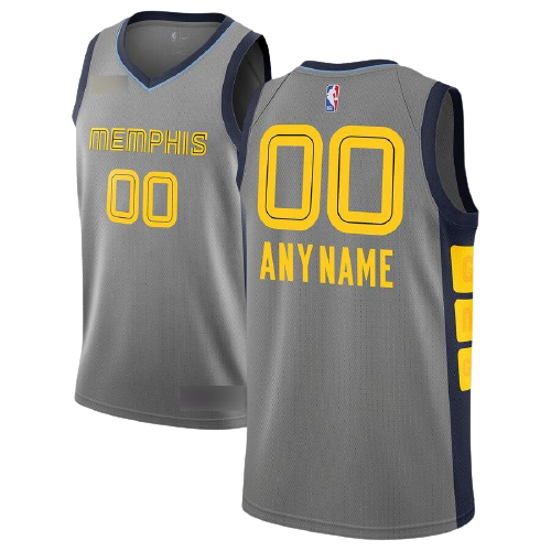 Memphis Grizzlies Grey Jersey