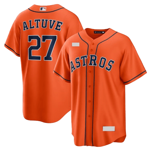 Houston Astros Orange Alternate Team Jersey