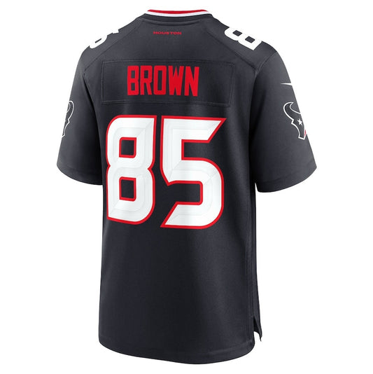 H.Texans #85 Noah Brown Team Game Jersey - Navy American Football Jerseys