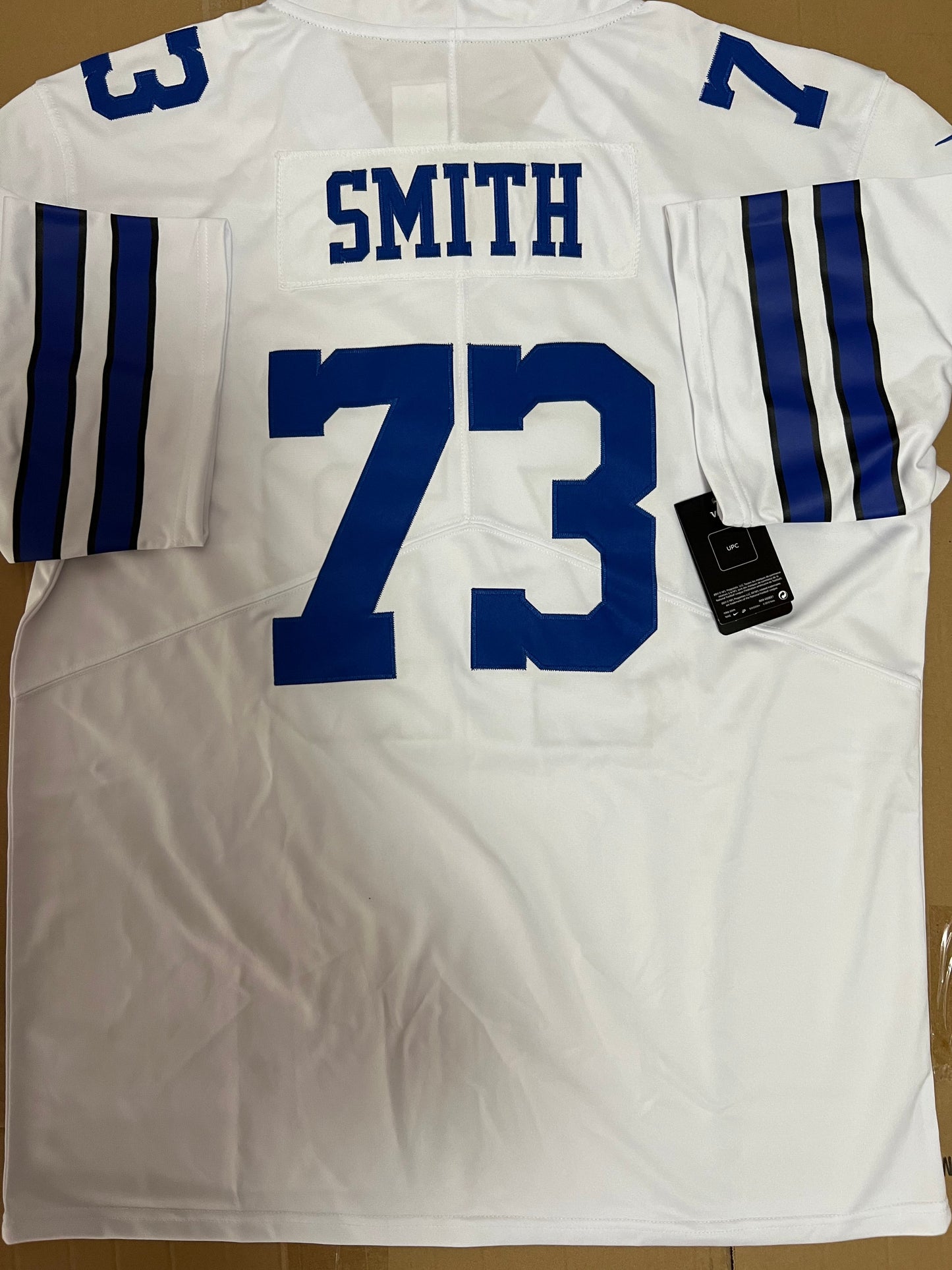 D.Cowboy New Number White #73 Tyler Smith  Jerseys Football Jersey