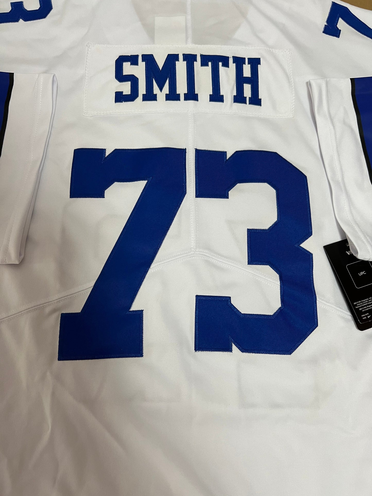 D.Cowboy New Number White #73 Tyler Smith  Jerseys Football Jersey