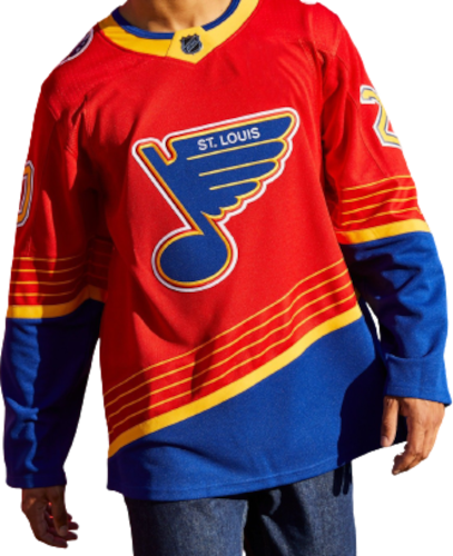 St. Louis Blues Home Reverse Retro Team Jersey