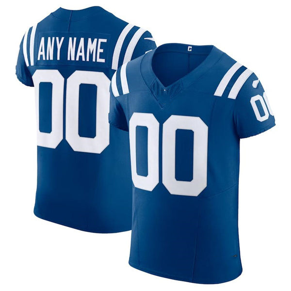 Custom IN.Colts Royal Scarlet Vapor F.U.S.E. Elite  Jersey Stitched American Football Jerseys