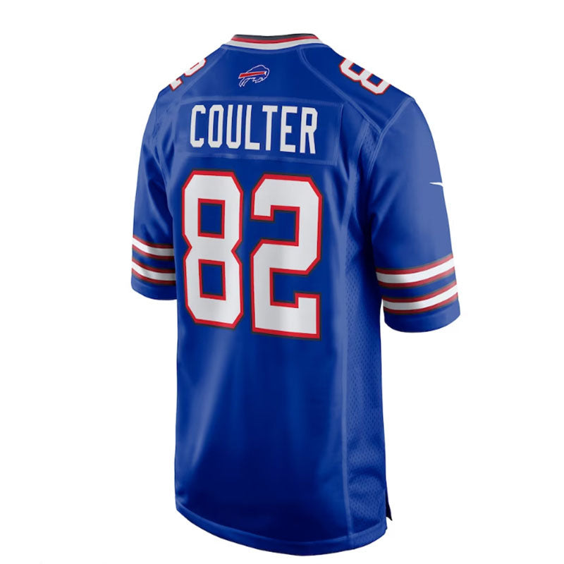 Buffalo  Bills #82 Isaiah Coulter Game Player Jersey - Royal Stitched American Football Jerseys