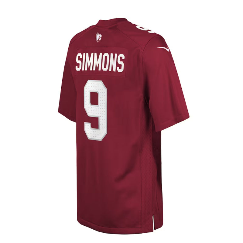 Arizona Cardinal #9 Isaiah Simmons Game Player Jersey - Cardinal Stitched American Football Jerseys