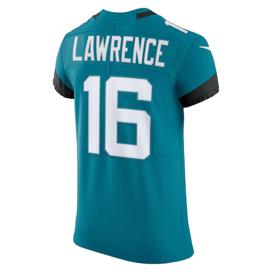 J.Jaguars #16 Trevor Lawrence Teal Vapor Elite Jersey Stitched American Football Jerseys