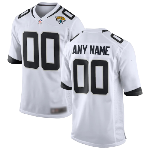 Jacksonville Jaguars Away White Team Jersey