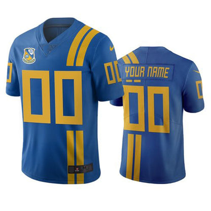 Custom J.Jaguars Royal Vapor Limited City Edition Jersey Stitched American Football Jerseys