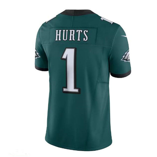 Philadelphia Eagles #1 Jalen Hurts Vapor F.U.S.E. Limited Jersey - Green Stitched American Football Jerseys