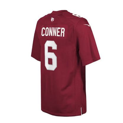 Arizona Cardinal #6 James Conner Game Player Jersey - Cardinal Stitched American Football Jerseys