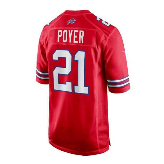 Buffalo  Bills #21 Jordan Poyer Alternate Game Jersey - Red American Stitched Football Jerseys