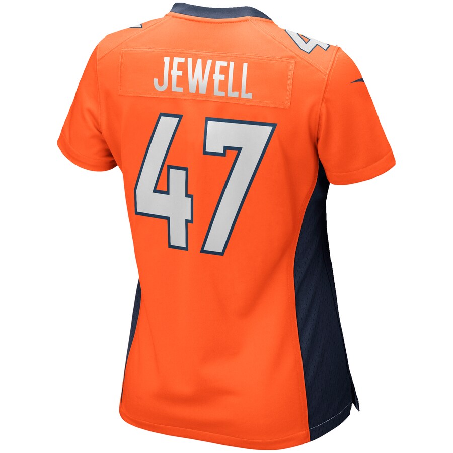 Denver Broncos #47 Josey Jewell Orange Game Jersey Stitched American Football Jerseys