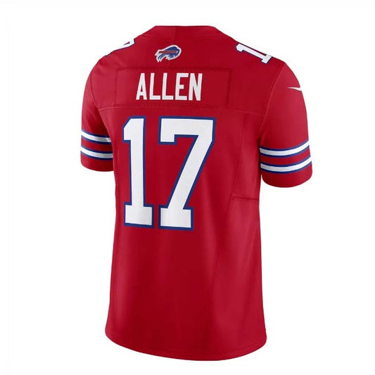 Buffalo  Bills #17 Josh Allen Red Vapor F.U.S.E. Limited Jersey â€?Home American Football Jerseys