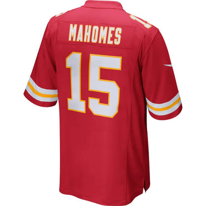 Kansas CityChiefs #15 Patrick Mahomes Red Game Player Jersey Stitched American Football Jerseys