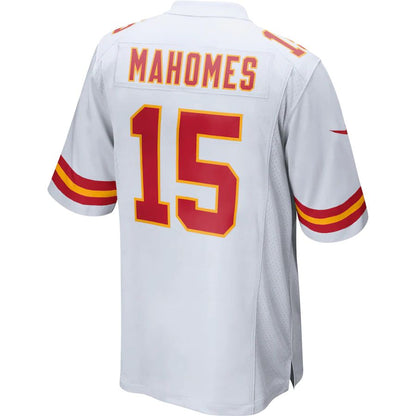 Kansas CityChiefs #15 Patrick Mahomes White Game Jersey Stitched American Football Jerseys