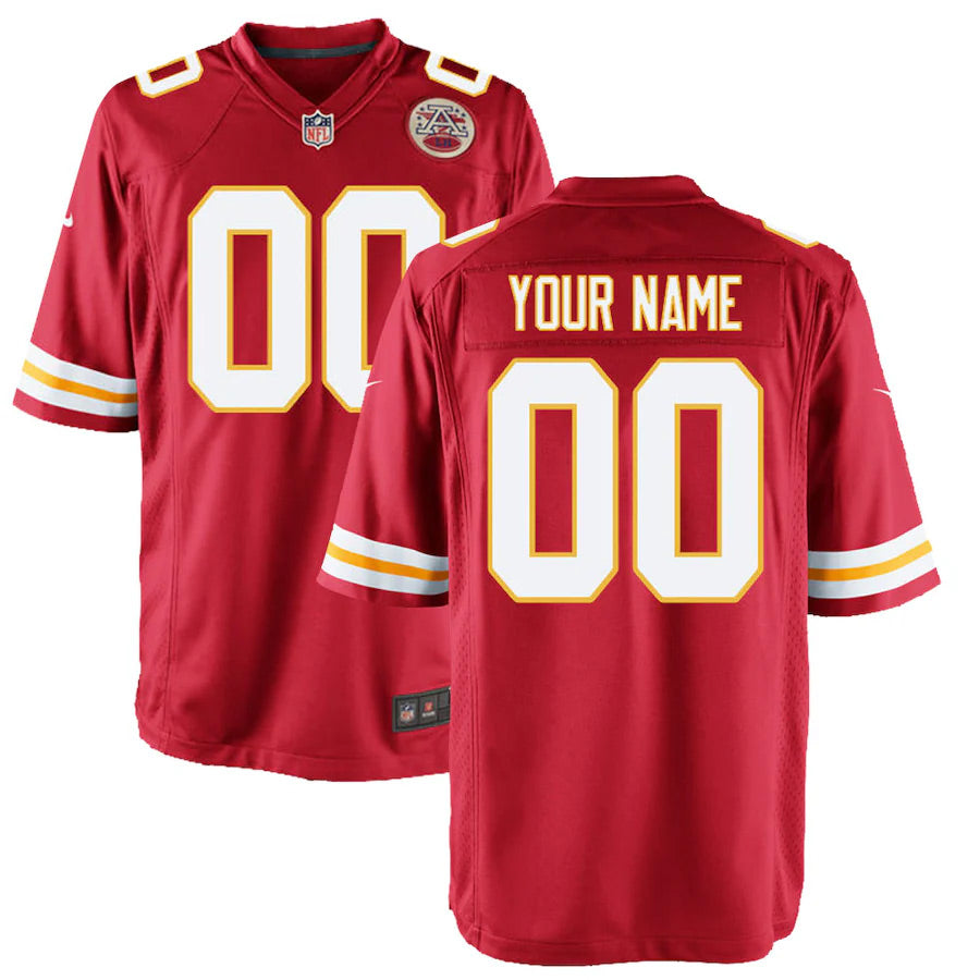 Kansas City Chiefs Custom Game Jersey