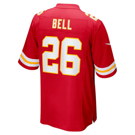 Kansas CityChiefs #26 Le'Veon Bell Red Game Player Jersey Stitched American Football Jerseys