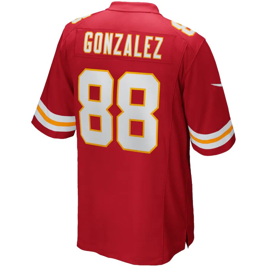 Kansas CityChiefs #88 Tony Gonzalez  Red Game Retired Player Jersey Stitched American Football Jerseys