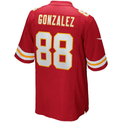 Kansas CityChiefs #88 Tony Gonzalez  Red Game Retired Player Jersey Stitched American Football Jerseys