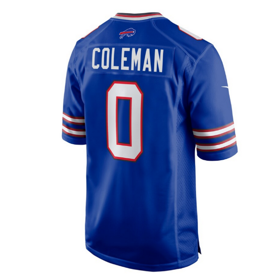 Buffalo  Bills #0 Keon Coleman 2024 Draft Player Game Jersey - Royal American Football Jerseys