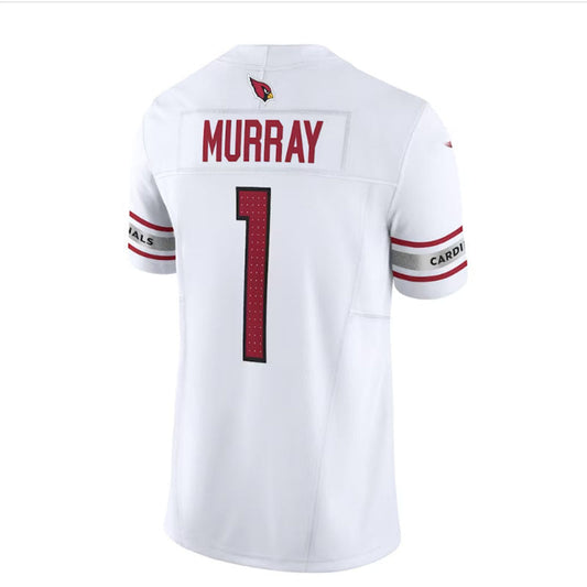 Arizona Cardinal #1 Kyler Murray Vapor F.U.S.E. Limited Jersey - White Stitched American Football Jerseys