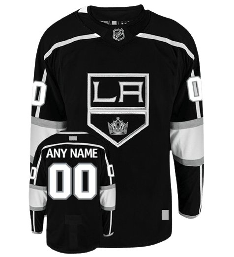 Los Angeles Kings Home Black Team Jersey