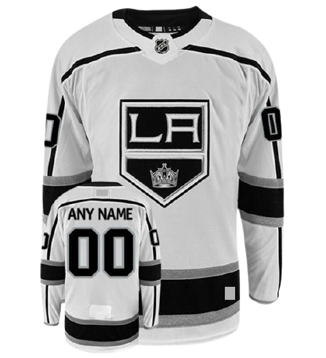 Los Angeles Kings Away White Team Jersey