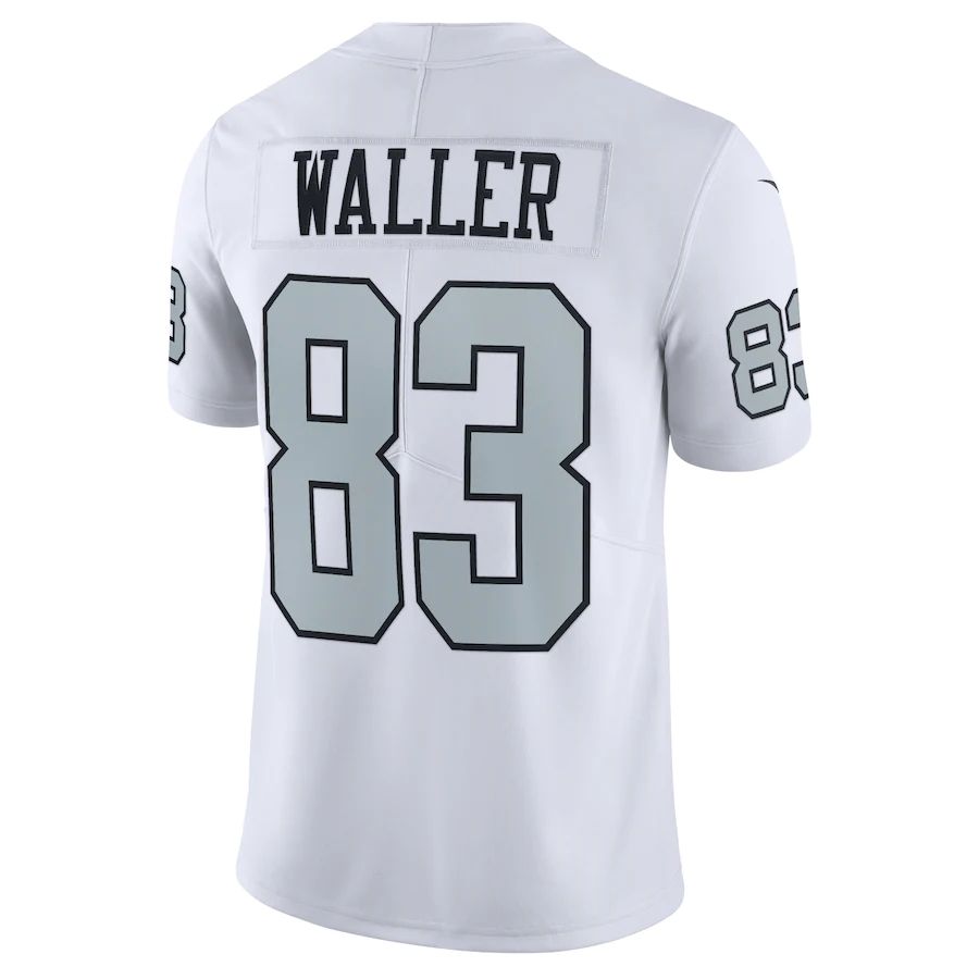 L.Raiders #83 Darren Waller White Alternate Vapor Limited Jersey Stitched American Football Jerseys