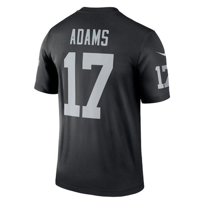 L.Raiders #17 Davante Adams Black Legend Jersey Stitched American Football Jerseys