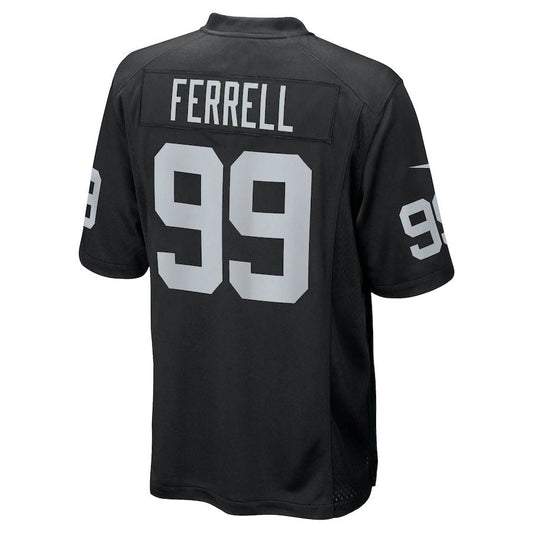 L.Raiders #99 Clelin Ferrell Black Home Game Jersey Stitched American Football Jerseys