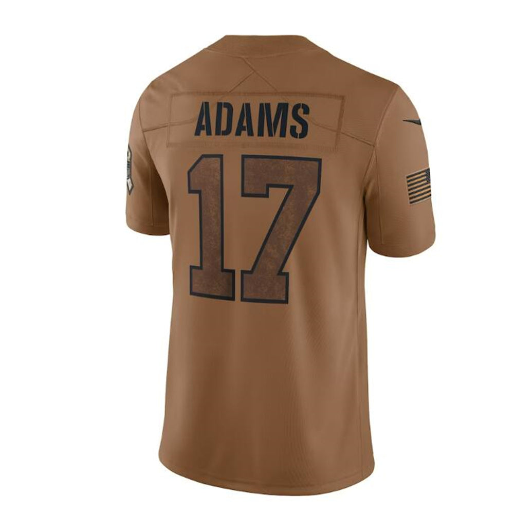 L.Raiders #17 Davante Adams Brown 2023 Salute To Service Limited Jersey Stitched American Football Jerseys